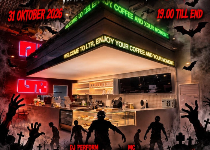 LTR Coffee Hadirkan Halloween Event “Lost on the Rooftop”, Buka Peluang Kolaborasi Bisnis Kreatif di Jambi