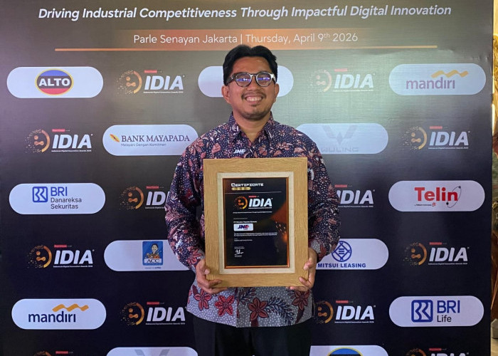 JNE Raih Penghargaan di Indonesia Digital Innovation Awards 2026 