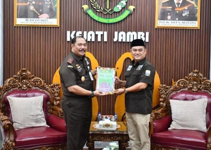 Perkuat SINERGI Penegakan Hukum, Kajati Jambi Menerima Audiensi Anggota DPD RI