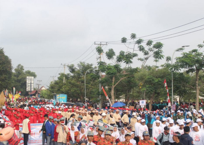 Meriahkan HUT Ke-81 RI, Pemprov Jambi Gelar Pawai Pembangunan 2026