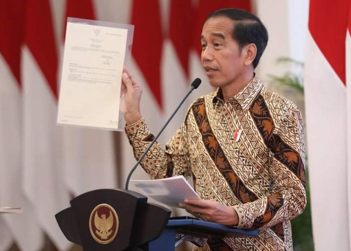 Presiden Jokowi Meluncurkan Sertifikat Tanah Elektronik