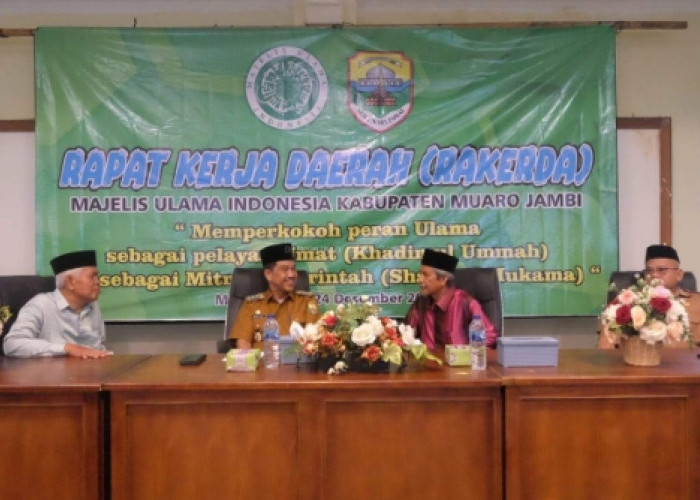 Rakerda Majelis Ulama Indonesia di Kabupaten Muaro Jambi