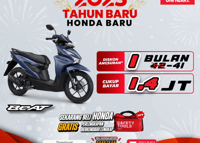 All New Honda BeAT Kini Lebih Mudah Dimiliki, Jangan Lewatkan Promo Terbarunya