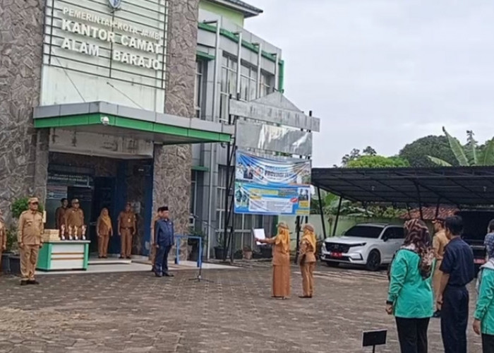 Tegaskan Soal Disiplin ASN, Waka DPRD Kota Jambi Jefrizen Menjadi Pembina di Kecamatan Alam Barajo