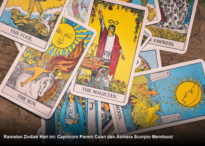 Ramalan Zodiak Hari Ini: Capricorn Panen Cuan dan Asmara Scorpio Membara!