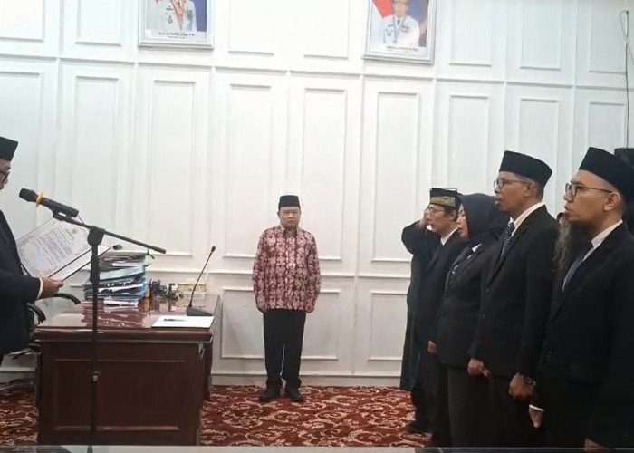 Sekda Jambi Sudirman Lantik 13 Pejabat Fungsional, Perkuat Kapasitas ASN