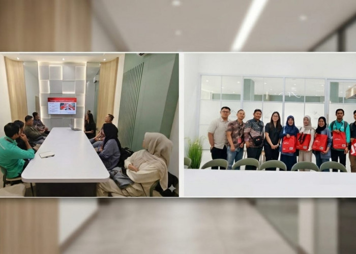 J&T Express Jambi Gelar Ramah Tamah Media dan Sosialisasi Program 'Berlari Bersama J&T'