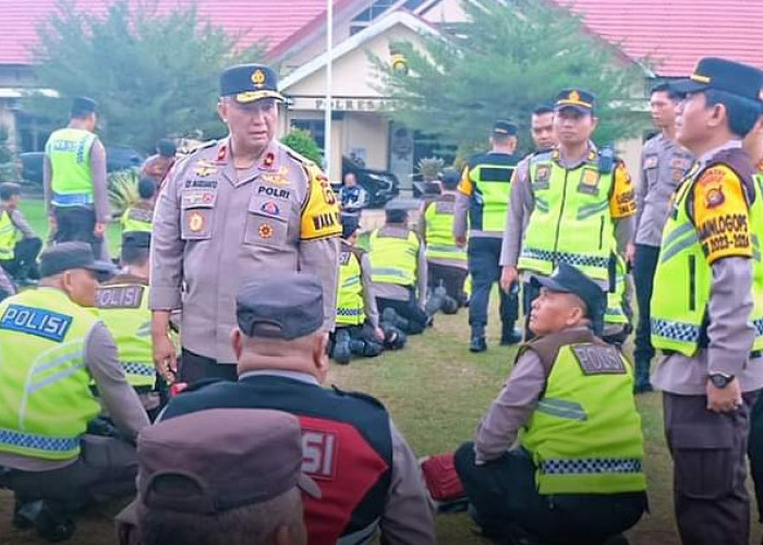 Polda Cek Persiapan Personel Pengamanan di Kabupaten Muaro Jambi