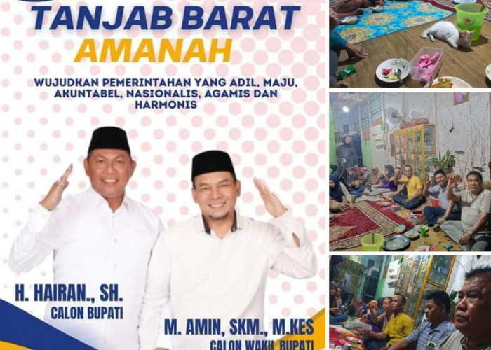 Berjuang untuk Hairan-Amin, Puluhan Ibu-Ibu Tungkal Harapan Gelar Acara Silaturahmi 