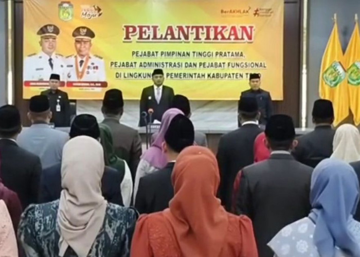 Rotasi Pejabat Eselon II: 14 Pejabat Baru Perkuat Pemerintahan Tebo