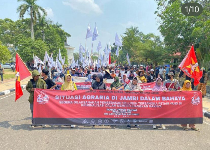 1 Minggu Bahusni Ditahan, Petani Desa Sumber Jaya Diintimidasi, Minta Pertolongan Presiden Jokowi