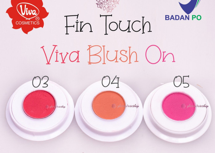 Review Viva Cosmetics Blush On, Makeup Murah Meriah dengan Ketahanan yang Cukup Awet