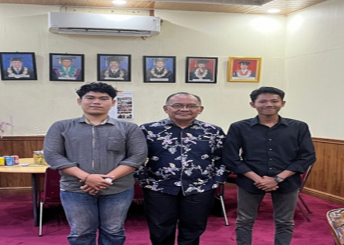 BEM FEB Unja Menyampaikam Aspirasi Kepada Bersama Wakil Rektor Terpilih Fauzi Syam