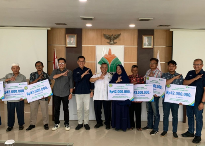 PTPN Regional 4 & P3RI Fasilitasi Penyerahan Kematian Ahli Waris 