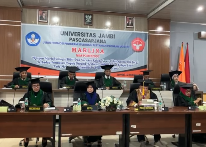 Riset Limbah Sawit Jadi Pupuk Organik, Marlina Jalani Ujian Promosi Doktor