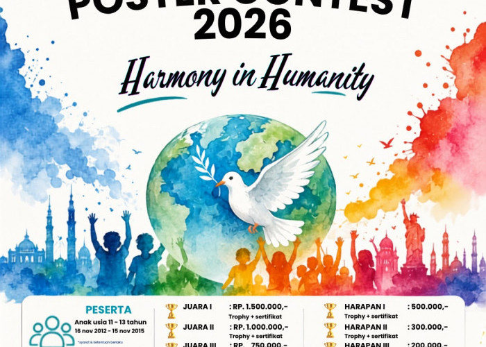 Lions Club Indonesia Distrik 307 A1 Gelar Peace Poster Contest 2026, Usung Tema Harmoni dalam Kemanusiaan