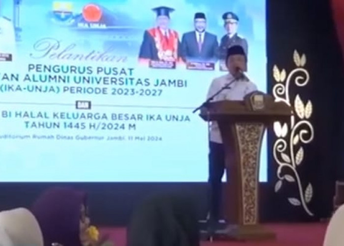 Gubernur Al Haris Ajak Alumni Saling kuat dan Kompak membesarkan Unja