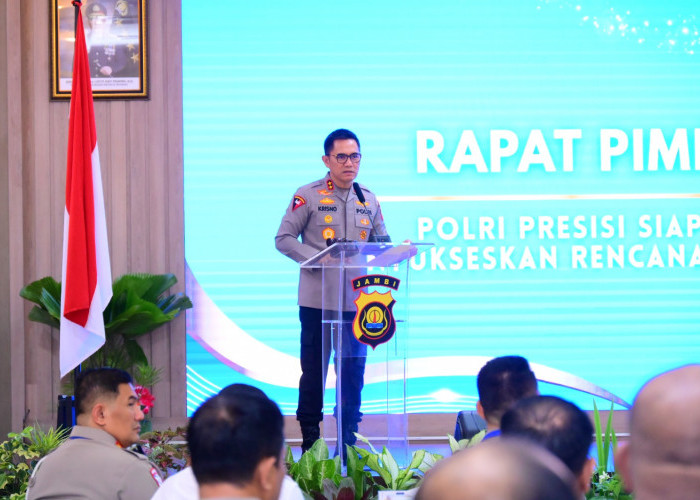 Rapim Polda Jambi 2026: Perkuat Sinergi dan Profesionalisme, Dukung Program Kerja Pemerintah Daerah