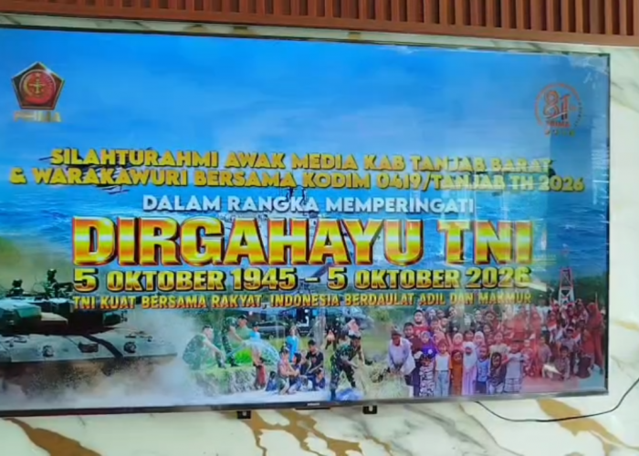 Kodim 0419/Tanjab Silaturahmi Bersama Insan Pers dan Warakawuri