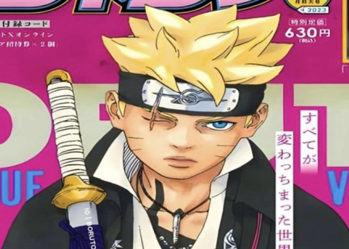 Kembali! Uzumaki Boruto Kembali Melindungi Sarada Chapter 1 Two Blue Vortex