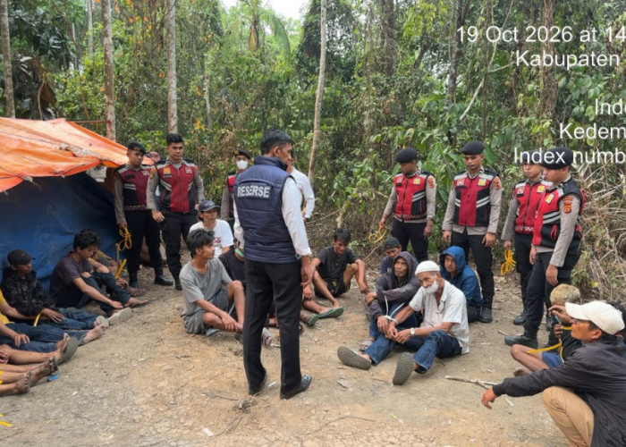 Polda Jambi Gencarkan KRYD Narkoba di Senaung dan Legok, 20 Orang Ditangkap Hingga Disoroti PA GMNI