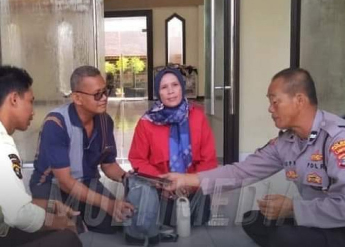 Di Rest Area Jalan Tol Trans Sumatera, Polisi Temukan dan Kembalikan Uang 100 Juta ke Pemilik 