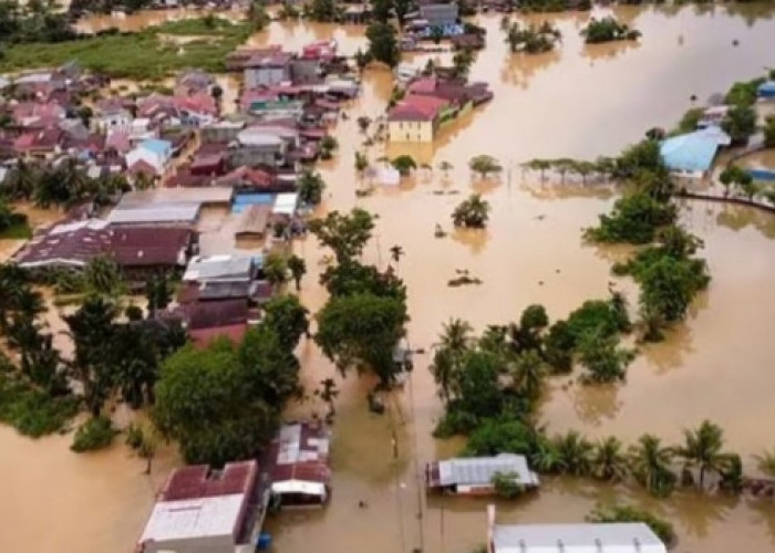 Waspada Cuaca Ekstrem : Curah Hujan Tinggi Menyebabkan Banjir