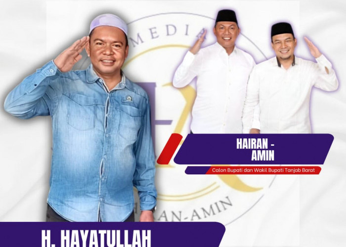 Sosok Kandidat Calon Bupati Tanjab Barat Hairan-Amin, Ini Kata H. Hayat