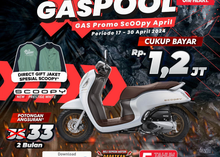 GasPOOL, Gas Promo Scoopy April