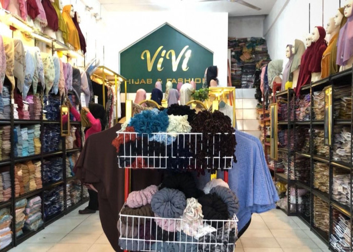 Toko Vivi Hijab Tawarkan Hijab Murah Meriah, Jadi Favorit Warga Jambi