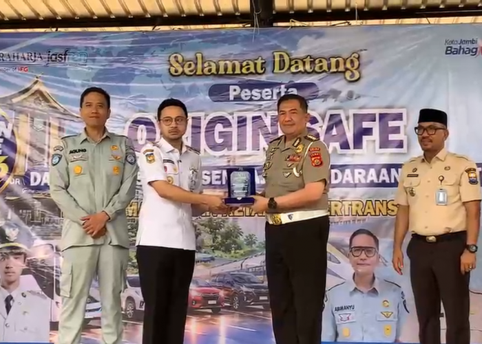 Lewat Origin Safe 2026, Wawako Diza Ajak Warga Tertib Berlalu Lintas dan Taat Pajak