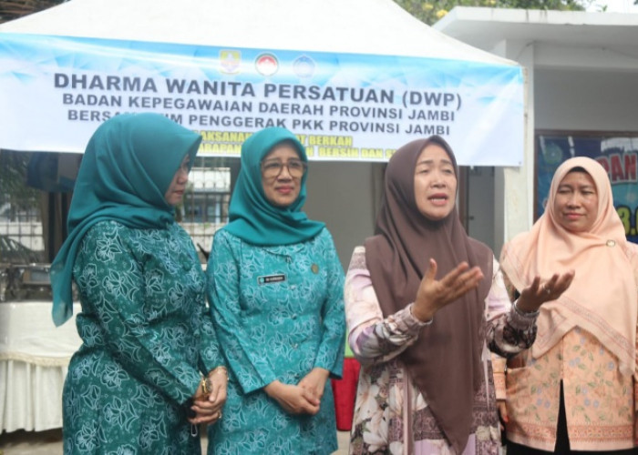 Jumat Berkah TP PKK Jambi, Sarapan Sehat Pagi Hari Bikin Warga Bahagia