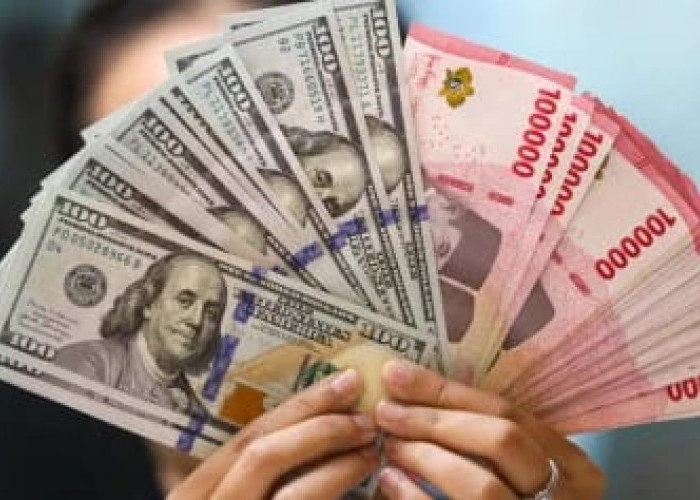 Nilai tukar rupiah pada Senin, 15 Juni 2026