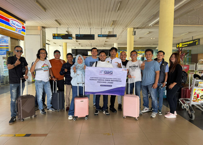 Kontingen SMSI Provinsi Jambi Berangkat Ikuti Rangkaian Hari Pers Nasional 2026