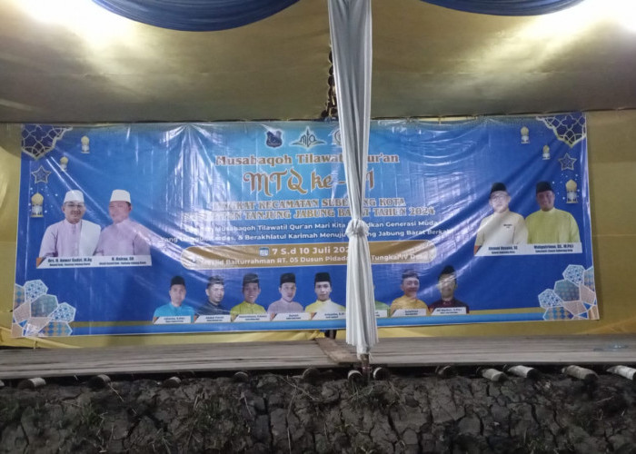 Baliho MTQ Kecamatan Tanpa Foto Wabup Tanjabbar, Camat: Kelalaian dan Kekhilafan dari Panitia