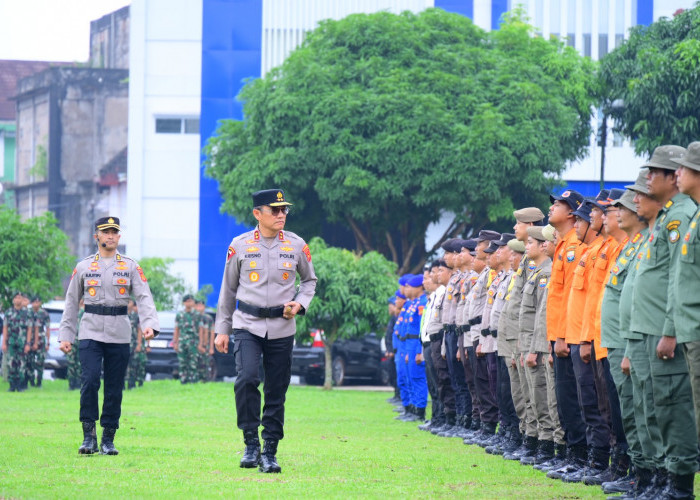 Apel Kesiapsiagaan Karhutla dan Pengendalian Massa, Kapolda Jambi Tekankan Respons Cepat dan Terukur