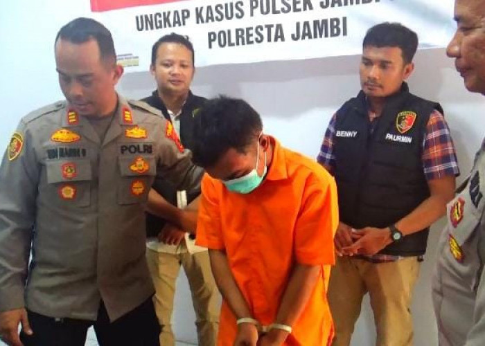 Pemuda Diamankan Usai Coba Bobol Toko Klontong di Jambi