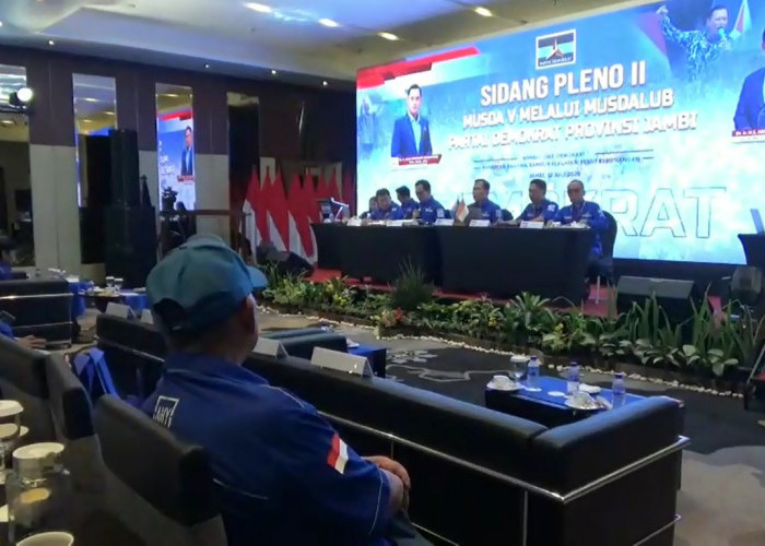 Musda V Demokrat Jambi Digelar, Sekda Sudirman Harapkan Sinergi Partai Politik dengan Pemerintah Terus Terjali