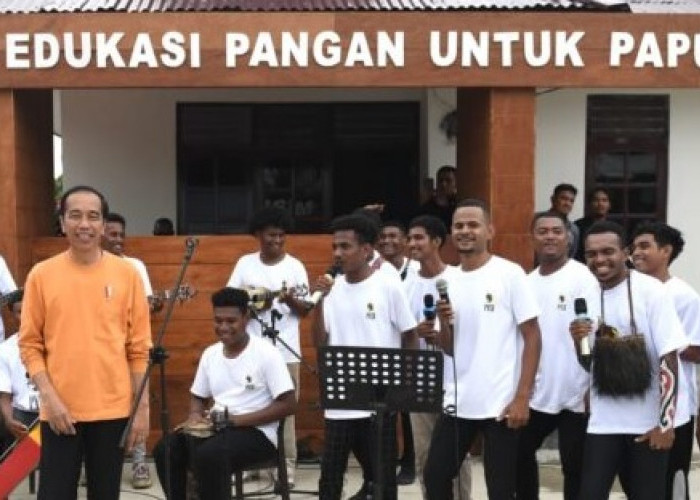 Presiden Jokowi Apresiasi Kreativitas Pemuda-Pemuda di Papua