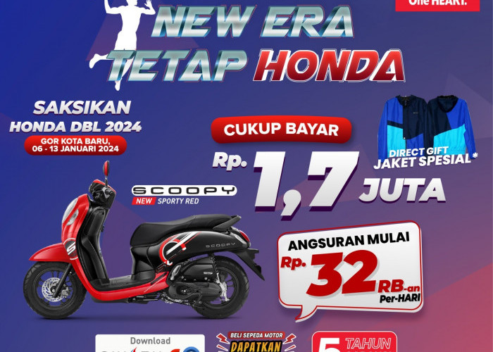 Awali Tahun 2024 dengan Promo New Era Tetap Honda