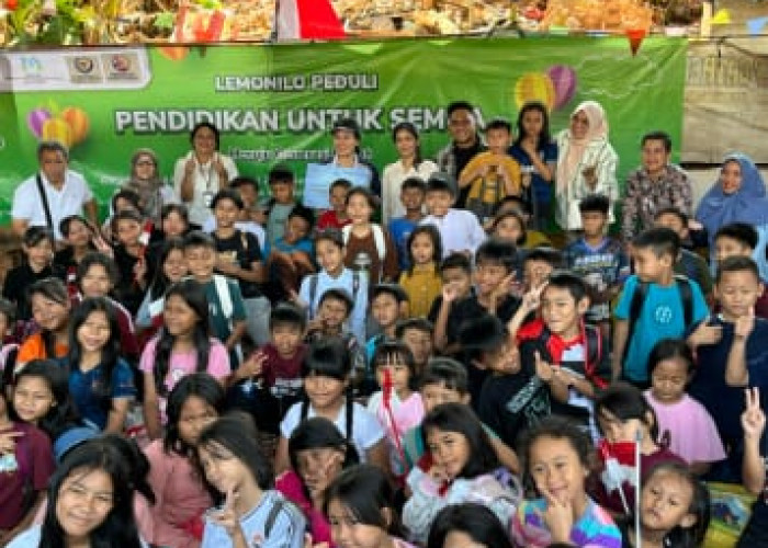 Lemonilo Gandeng KemenPPPA dan Komunitas Gumul Juang Rayakan Hari Anak Nasional 2026 di Ciliwung.