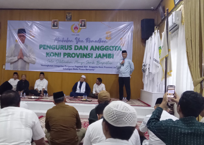 Gelar Buka Puasa Bersama, Koni Provinsi Jambi Satukan Visi Majukan Prestasi Olahraga