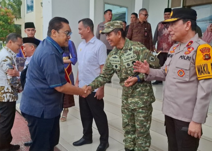 Danrem 042/Gapu Sambut Kunker Komisi II DPR RI, Perkuat Sinergi Dukung Terciptanya Situasi Aman dan Kondusif
