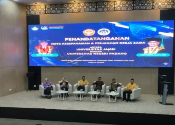 UNJA dan UNP Perkuat Kolaborasi untuk Tingkatkan Kualitas Pendidikan Tinggi