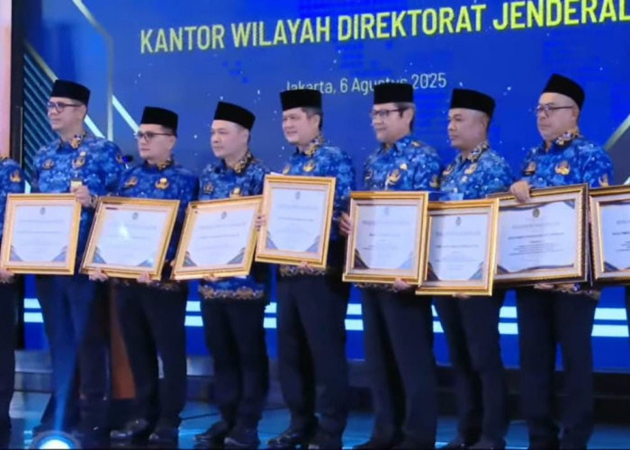 Hidayat, Kakanwil Ditjenpas Jambi Dan Jajaran Raih Prestasi Nasional