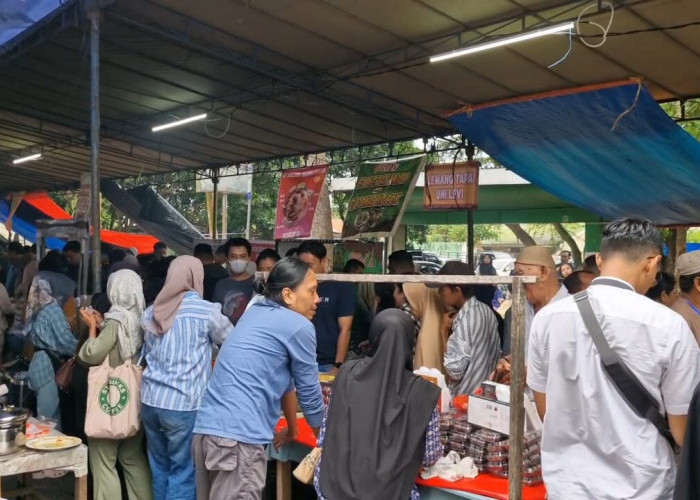 Pasar Bedug Masjid Al-muhajirin Sediakan 159 Tenda, Dipadati Ribuan Pengunjung