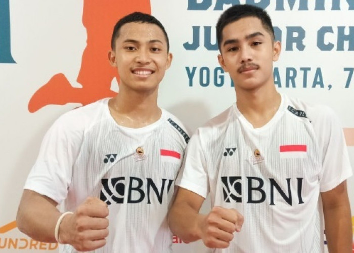 Zidane/Kleopas Melaju ke Perempatfinal BNI Badminton Asia Junior  Championships 2023