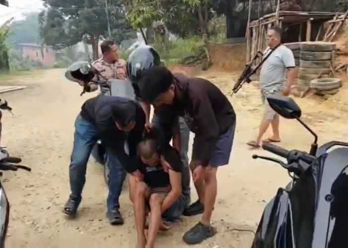 Polsek Merlung Amankan Terduga Pelaku Asusila terhadap Anak 