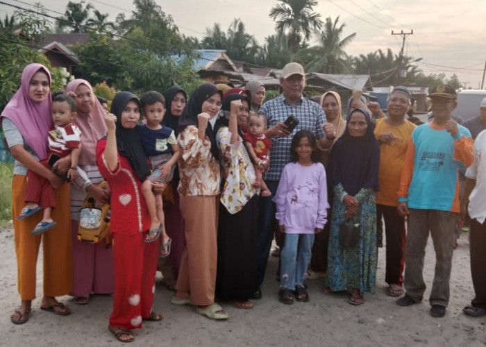 Bacawabup Hairan Disambut Hangat Ratusan Masyarakat Kecamatan Senyerang 