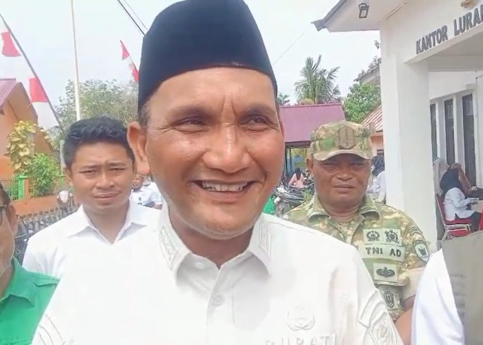 Bupati Hurmin Launching Penyaluran Bantuan Beras, 1.020 Ton Disalurkan untuk Masyarakat Kurang Mampu  
